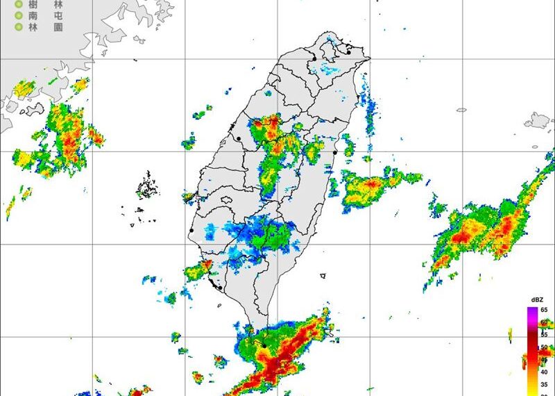 台灣新聞通訊社-快訊／6縣市豪、大雨特報！雨彈炸到清晨　最新警戒區曝