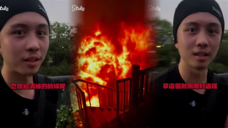 台灣新聞通訊社-自製「神級火箭槍」！孫安佐嗨喊：清老鼠拿這把剛好　警上門拘提