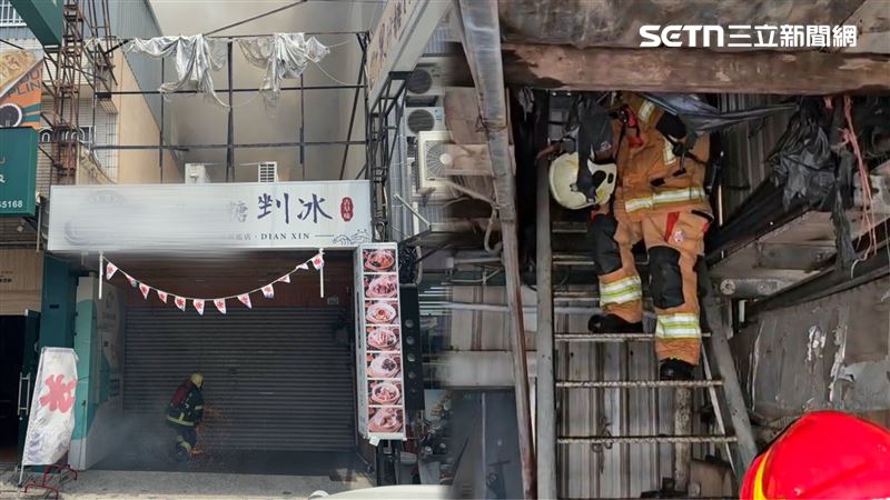 台灣新聞通訊社-快訊／剉冰店惡火！一具焦屍捲曲躺床…死者身份曝光