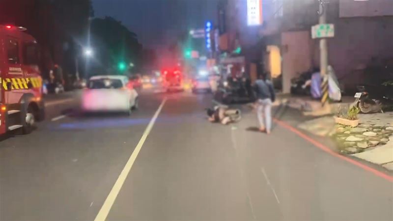 台灣新聞通訊社-連假遊高雄遇死劫！走在路上被撞痛失母親、丈夫…女兒獨活仍躺病床搶救