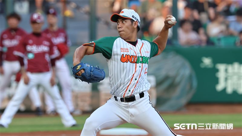 台灣新聞通訊社-中職／李軍「拉丁美學」飆出生涯最速153公里　連家人都不信以為測錯了