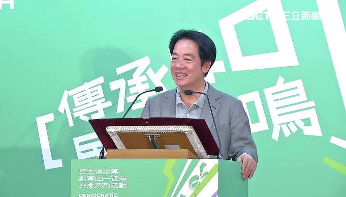 台灣新聞通訊社-親揭台獨「兩大意涵」　賴清德：有台灣才有中華民國