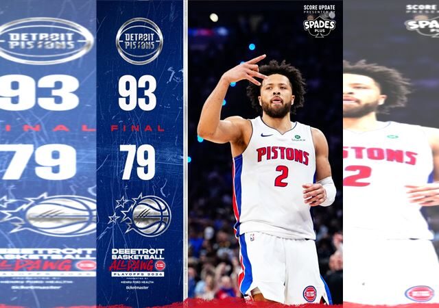台灣新聞通訊社-NBA／24分領先泡湯　魔術下半場僅拿19分慘遭活塞逆轉！系列賽逼進搶7