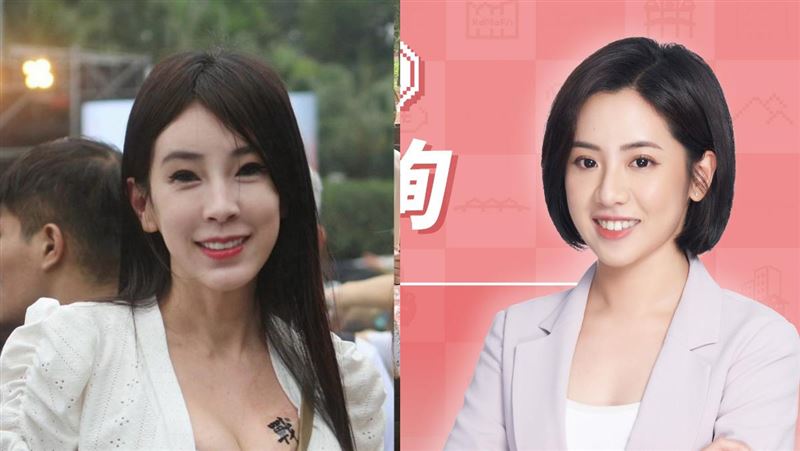 台灣新聞通訊社-開罵學姐黃瀞瑩!曾姸潔大露胸前「柯文哲清清白白」反挨批:不如歸去