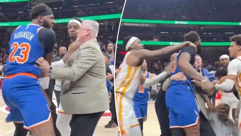 台灣新聞通訊社-NBA／季後賽大亂鬥　尼克羅賓森噴髒話遭罰160萬！老鷹丹尼爾斯也被重罰