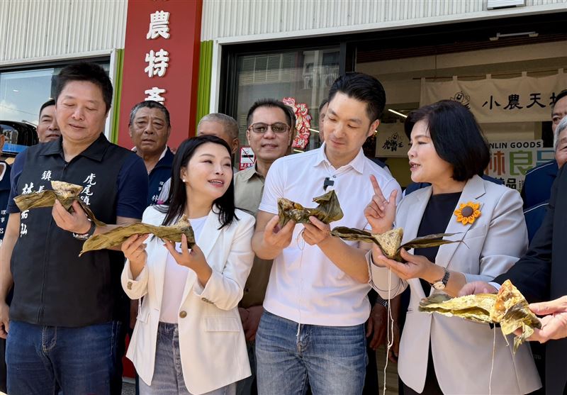 台灣新聞通訊社-蔣萬安南下參訪推花生、鰻魚、台灣鯛　張嘉郡盼北雲合作創雙贏