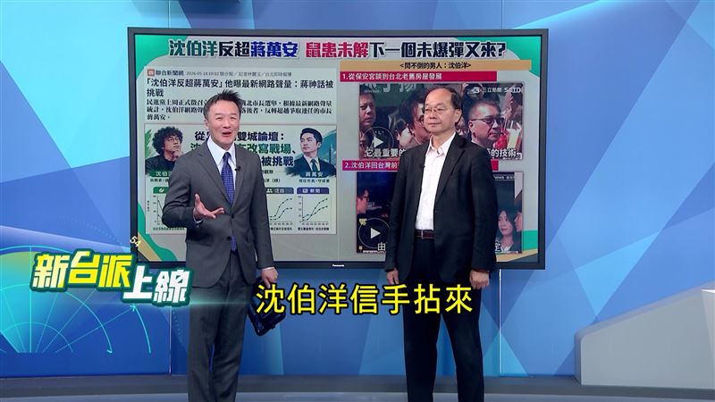 台灣新聞通訊社-沈伯洋對市政瞭解程度驚人!根本考不倒 王瑞德:他在告訴各界準備好了