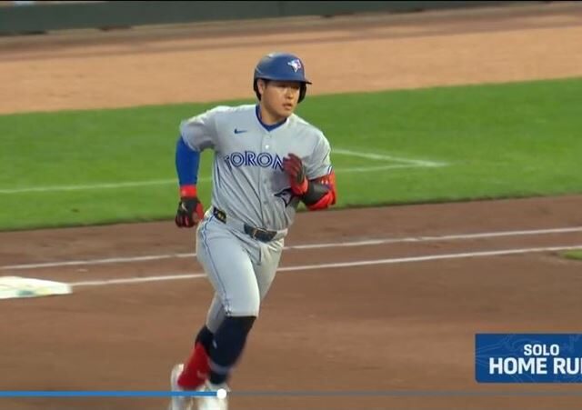 台灣新聞通訊社-MLB／旅美生涯首次單場雙響　岡本和真7轟、18打點藍鳥第1