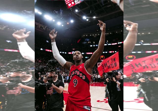 台灣新聞通訊社-NBA／巴瑞特1.2秒神蹟絕殺三分彈　暴龍延長賽險勝騎士逼入搶七