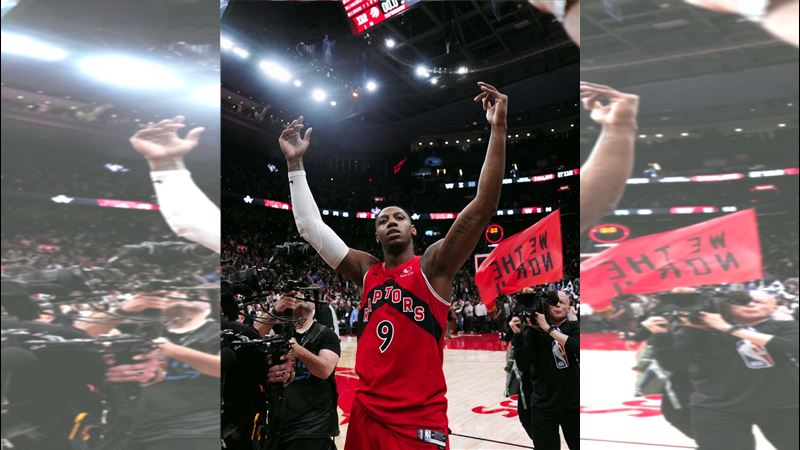 台灣新聞通訊社-NBA／巴瑞特1.2秒神蹟絕殺三分彈　暴龍延長賽險勝騎士逼入搶七