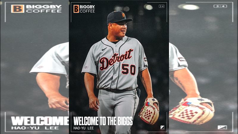 台灣新聞通訊社-MLB／李灝宇連2打席保送！近3場都上壘　老虎逆轉勇士止2連敗