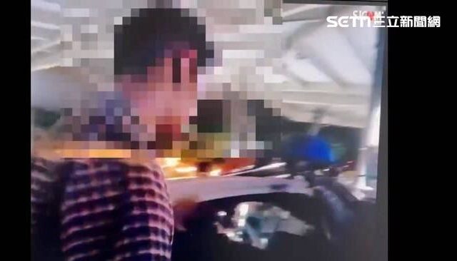 台灣新聞通訊社-借酒壯膽做蠢事！男大生花博亂噴滅火器　安管吸太多乾粉怒告傷害