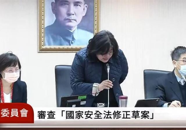 台灣新聞通訊社-國安法修法擬禁「鼓吹武統」！網紅砲轟：箝制言論自由、製造寒蟬效應