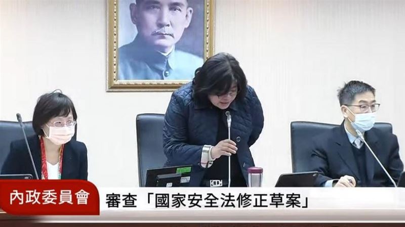 台灣新聞通訊社-國安法修法擬禁「鼓吹武統」！網紅砲轟：箝制言論自由、製造寒蟬效應