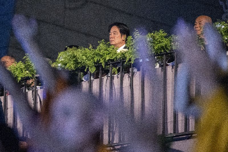 台灣新聞通訊社-賴清德出席浴佛孝親祈福 感謝慈濟對社會無私奉獻