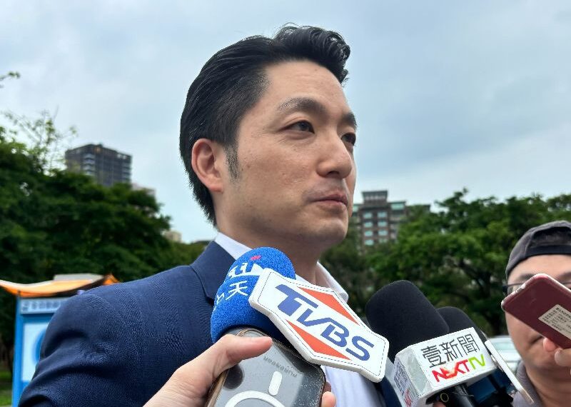 台灣新聞通訊社-西門町、中山商圈戶外吸菸室　蔣萬安：5月啟用