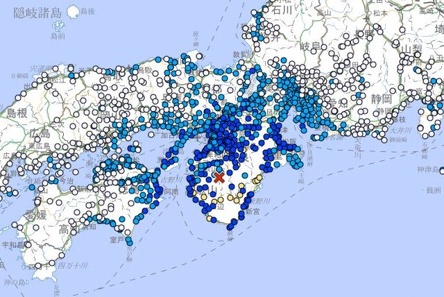 台灣新聞通訊社-快訊／日本奈良縣5.7地震　大阪、京都有感搖晃