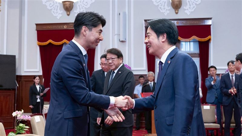 台灣新聞通訊社-日本自民黨青年局組團訪台　將晉見賴總統