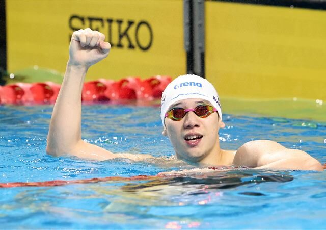 台灣新聞通訊社-全大運／王冠閎100公尺蝶式游破52秒　破全國紀錄且達標名古屋亞運
