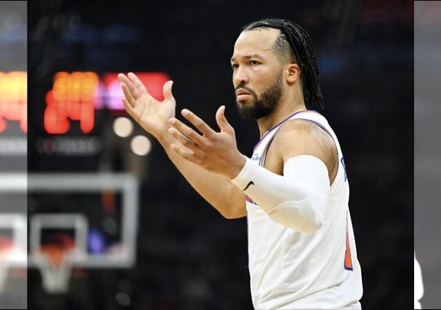 台灣新聞通訊社-NBA／尼克季後賽10連勝　布朗森狂飆30分領軍！輕取騎士奪3：0聽牌