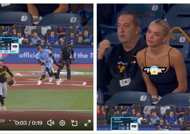 台灣新聞通訊社-MLB／海盜狀元投3球挨「首局首打席」轟　網紅女友看台連飆2次粗口