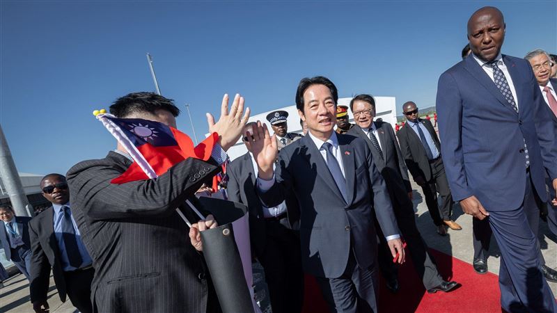 台灣新聞通訊社-總統出訪史瓦帝尼　外交部斥中國荒謬評論
