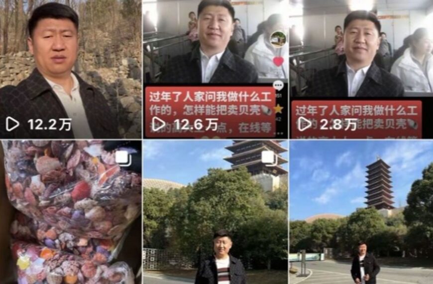 台灣新聞通訊社-長得太像習近平也不行？山東男抖音被指違規！自拍照全被刪