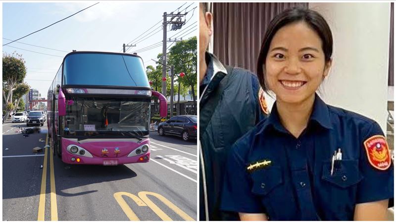 台灣新聞通訊社-準新娘警喪命…男友鼓起勇氣看監視器：她驚慌、無助中離去…心再碎一次
