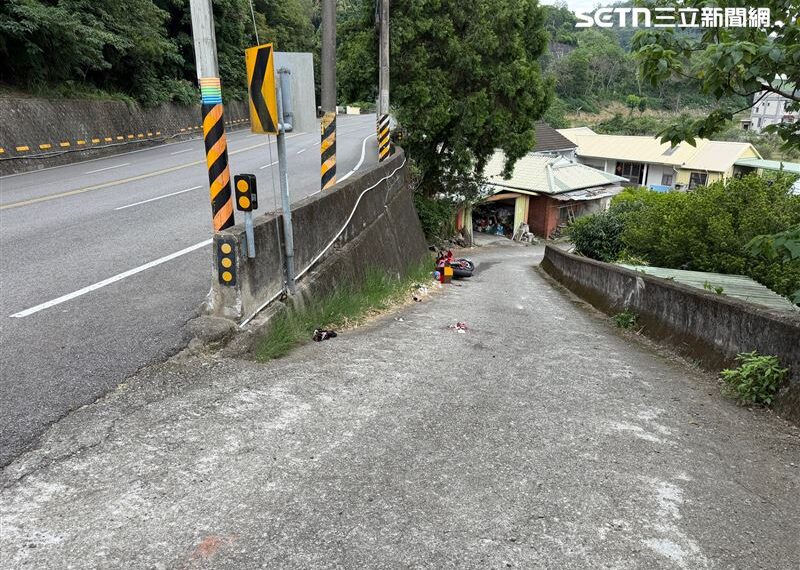 台灣新聞通訊社-重機天堂台3線出事了!黃牌「過彎失控」撞飛2圍觀民眾 3人骨斷、破頭