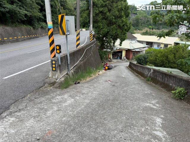 台灣新聞通訊社-重機天堂台3線出事了！黃牌「過彎失控」撞飛2圍觀民眾　3人骨斷、破頭