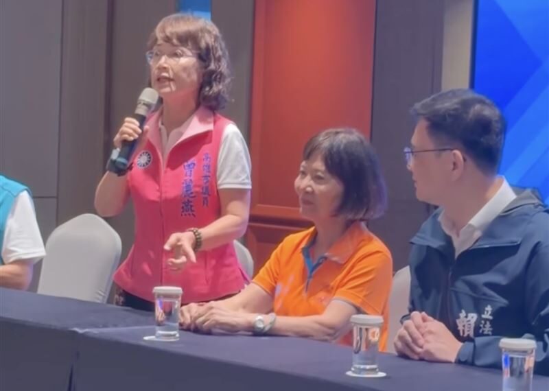 台灣新聞通訊社-倒戈?藍營阿姑曾麗燕大讚賴瑞隆「高雄未來最好市長」 柯志恩回應了