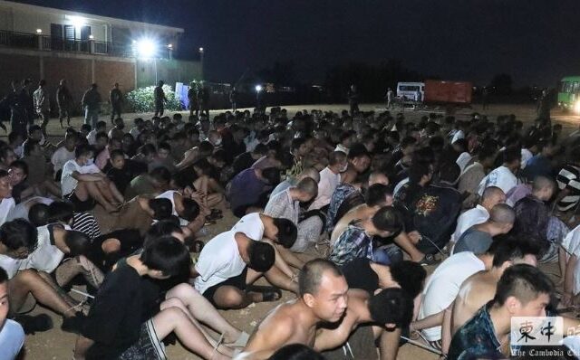 台灣新聞通訊社-柬埔寨掃蕩3詐騙園區！千人被捕反抗暴動　軍警鳴槍鎮壓