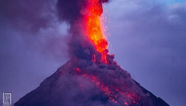 台灣新聞通訊社-菲律賓馬永火山「高度不安」恐隨時爆發！急畫6公里禁區　3萬戶受影響