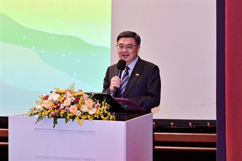 台灣新聞通訊社-賴清德出訪史瓦帝尼！卓榮泰代打健康論壇：祝福總統此行出訪順利成功