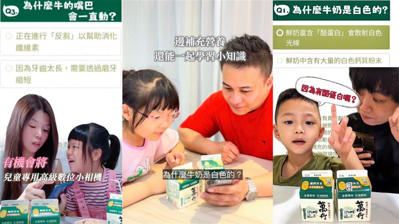 台灣新聞通訊社-把日常營養補給變有趣！萬丹鮮乳「萬丹小學堂」 引領學童探索鮮乳奧祕
