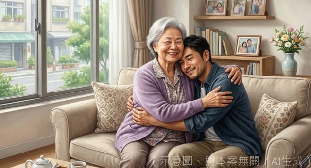 台灣新聞通訊社-阿姨養大我36年！ 男子把帳戶註記「媽媽」感動法官