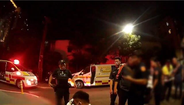 台灣新聞通訊社-因噪音問題起殺機？ 莽男竟持武士刀揮向鄰居滿身血
