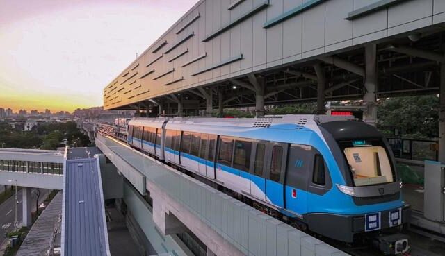 台灣新聞通訊社-捷運三鶯線今通車！免費搭到8月底 12站沿線景點一次看