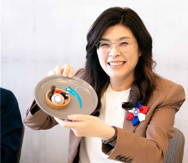 台灣新聞通訊社-鄭麗文灣區科技界午宴 業者：非核家園恐讓AI打水漂