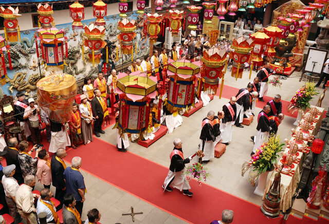 台灣新聞通訊社-先嗇宮夏至祭伏羲 與會人士盼民俗交流延續
