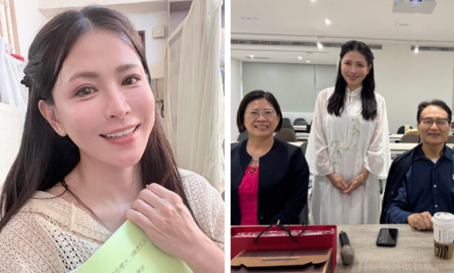 台灣新聞通訊社-48歲本土劇女星碩士論文「獲特優」PO照報喜:謝謝自己沒放棄