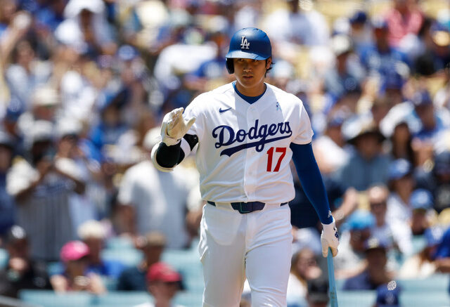 台灣新聞通訊社-MLB》父親節道奇在主場慘敗 「二寶爸」大谷敲安提前退場