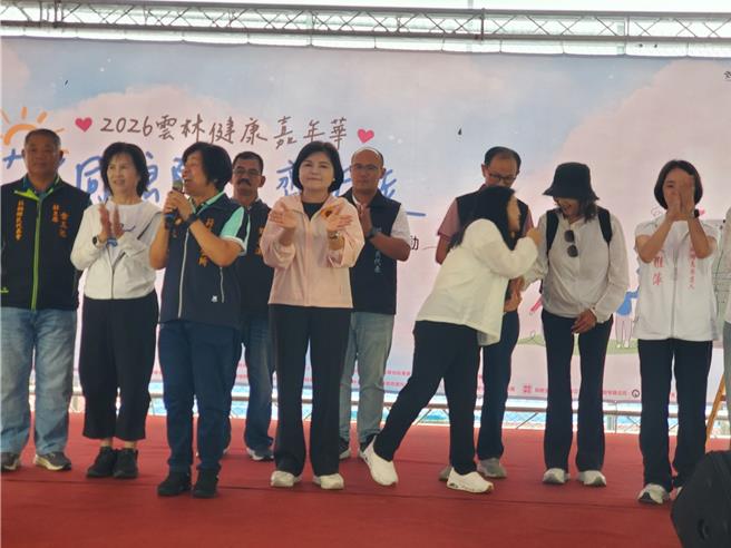 台灣新聞通訊社-健走活動飄選舉味 張麗善一句話化解