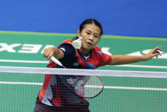 台灣新聞通訊社-印尼賽》決勝局落後5分逆轉 邱品蒨首勝前球后伊瑟儂
