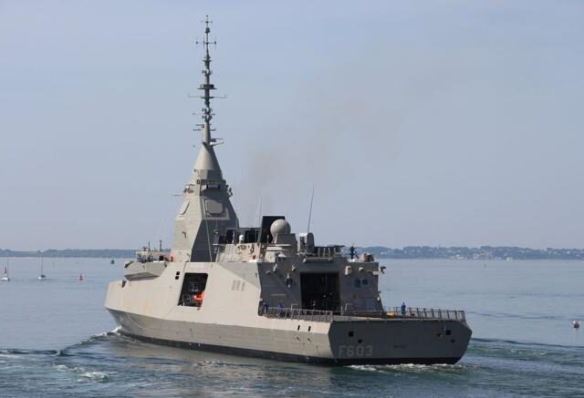台灣新聞通訊社-希臘防衛暨介入型巡防艦「弗爾米奧號」海試 年底前交付