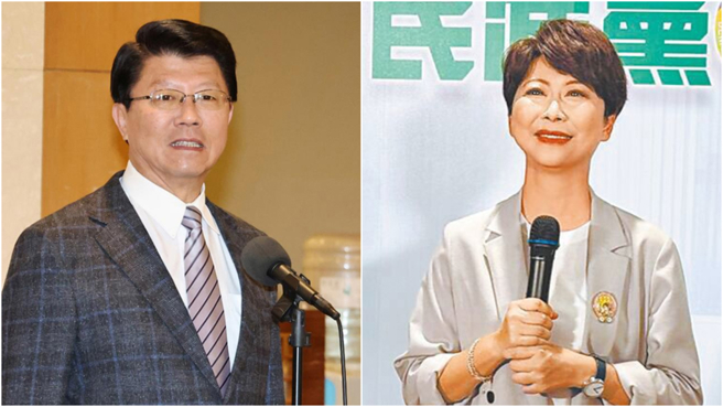 台灣新聞通訊社-府城大戰對決陳亭妃 謝龍介跨界聯手出擊能否打破「綠色高牆」？