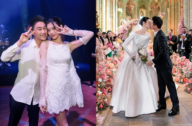 台灣新聞通訊社-賭王兒結婚誓詞曝光 未談「不論貧窮或富貴」都在一起