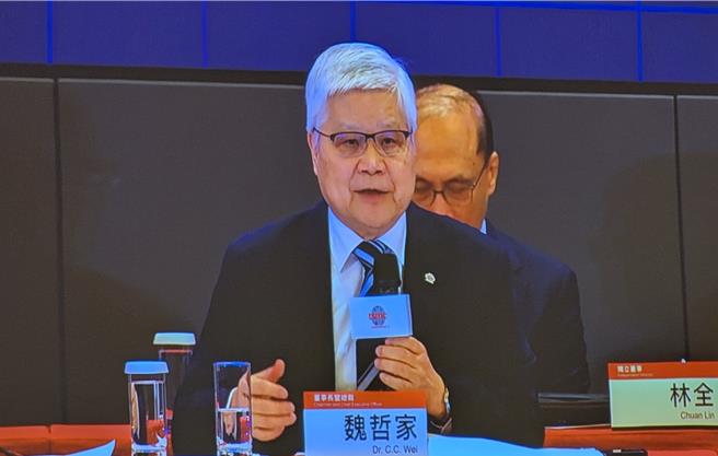 台灣新聞通訊社-台積股東憂英特爾競爭 魏哲家霸氣回「不怕」40年不缺對手