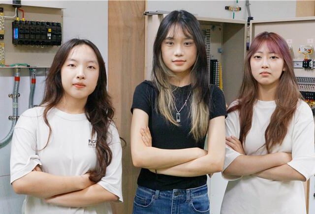 台灣新聞通訊社-大葉大學「電機三美」破性別刻板印象 考取室內配線丙級技術士證照
