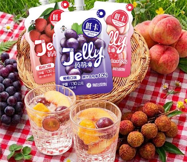台灣新聞通訊社-低卡高飽足感！旺旺「Jelly蒟蒻凍」嘗鮮價 多元吃法解鎖驚喜